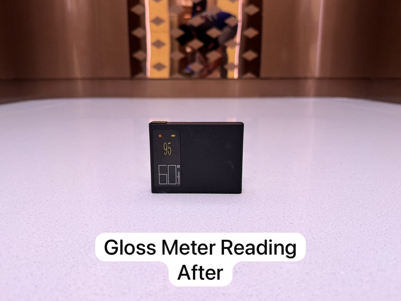 GLOSS METER — AFTER